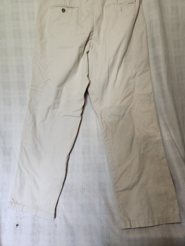 Steve & Barry's Classic Chinos Beige Size 36 x 32 - Picture 4 of 8