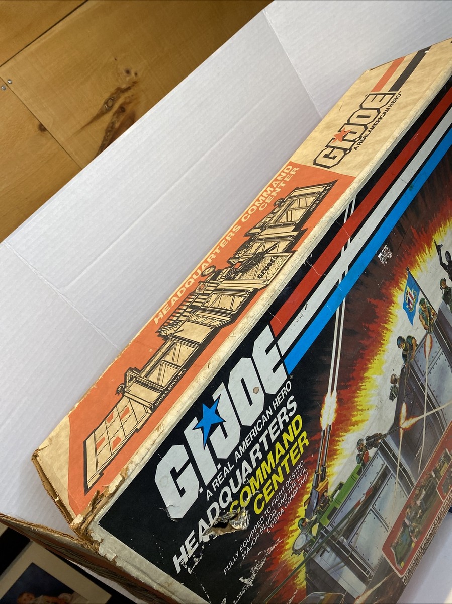 Vintage 1983 GI Joe G.i. Joe Headquarters Command Center BOX ONLY