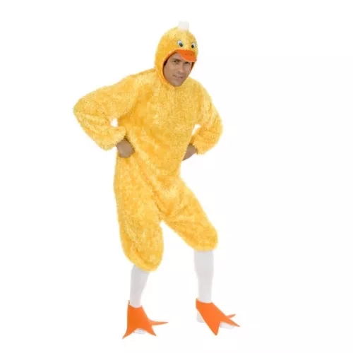 ADULT MALE MENS WOMENS BIG YELLOW DUCK QUACK FARM ANIMAL BIRD