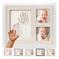 Bubzi Charming Baby Clay Handprint Footprint Keepsake Kit NEW/SEALED w/ Frame