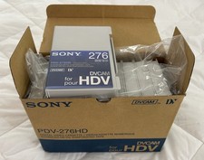 1 Box of 10 Sony PDV-276HD HDV DVCam Videotape Digital Video Cassette