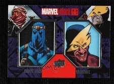 2017 Upper Deck Marvel Annual Comic SP Baron Zemo Blackout Dual Patch 0e3