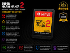 Thumbnail of ebay&reg; auction 206367681123 | Super Mario Maker 2 Nintendo Switch Spiel nur Cartridge Top Zustand