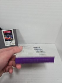 1990 Mindscape Nintendo NES Days Of Thunder Game CIB.  Nice Copy