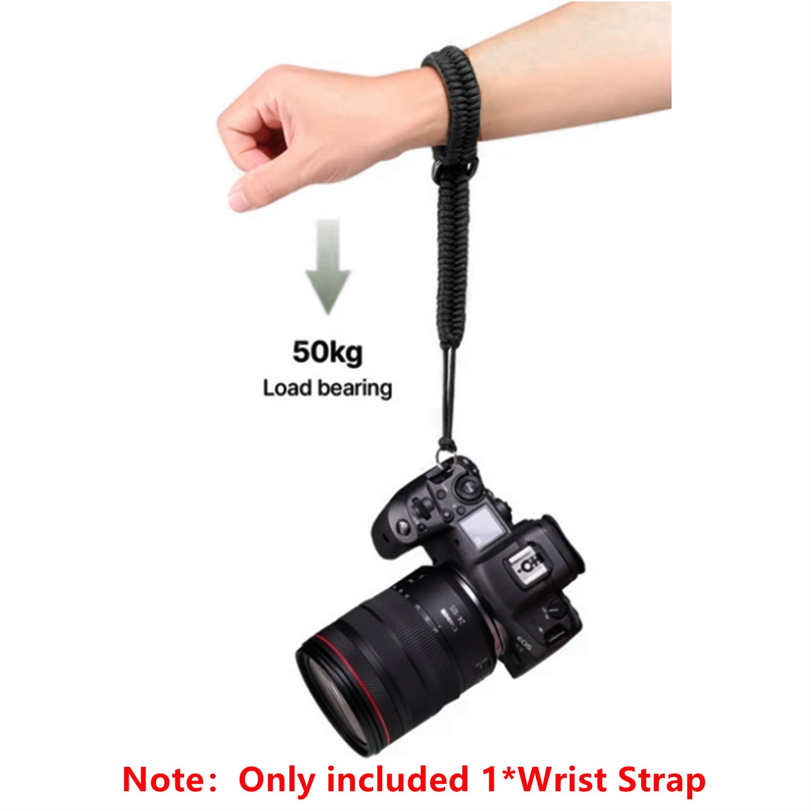 1PC 35cm Nylon Camera Hand Wrist Strap For Canon Nikon Sony Leica DSLR SLR;