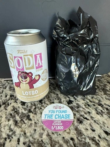Funko Soda Int’l Chase Lotso Flocked Chase Toy Story Still Sealed In Inner Bag