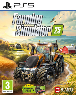Farming Simulator 25 Juego Fisico para Consola Sony PlayStation 5 PS5