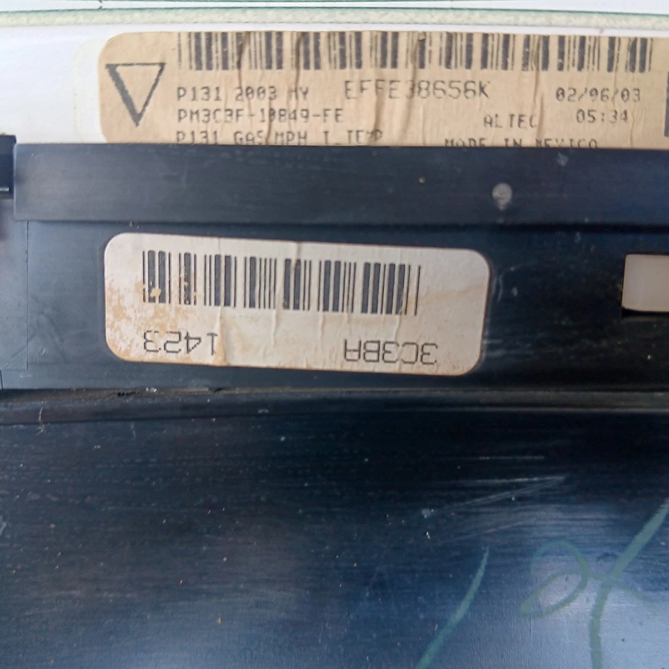 Ford F250 F350 Super Duty 2002-2003 velocímetro velocímetro gasolina AT OEM Foto 4 de 4