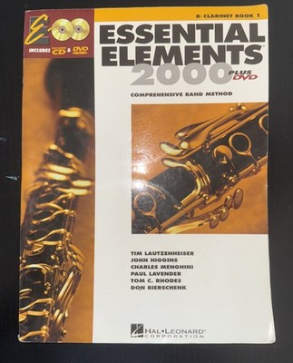 Essential Elements 2000: Comprehensive Band Method: B Flat Clarinet