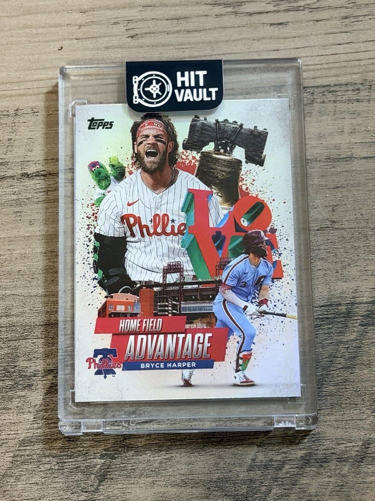 2025 Topps Series 1 Home Field Advantage Bryce Harper #HA-4 Insert Phillies