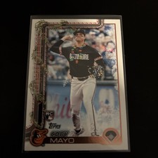 2025 Topps Holiday Baseball - Coby Mayo #H118 Image Variation SSP