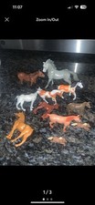 Lot Of Toy Horses X9