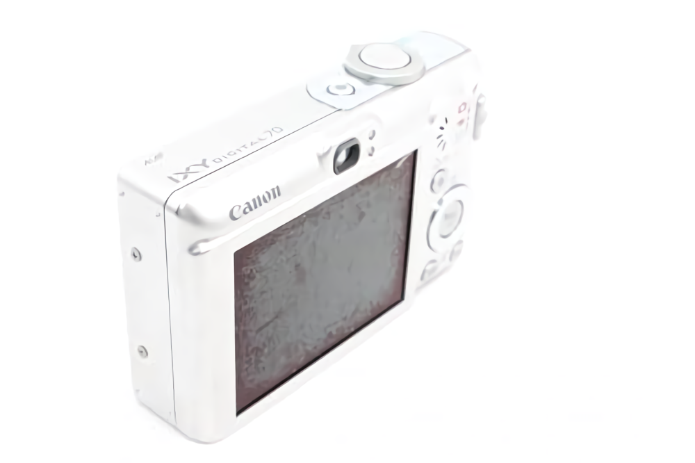 Canon IXY DIGITAL 70 Silver 6.0MP Compact Digital Camera From