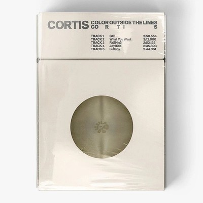 CORTIS COLOR OUTSIDE THE LINES 1. EP Album SINGSCHALE Ver/CD + Schale + 6 Fotokarten