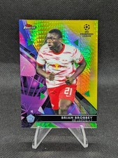 2021-22 Topps Finest UEFA Champions League /250 Brian Brobbey Card #42 Rookie RC. rookie card picture