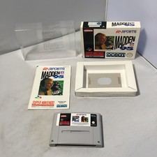 ebay® Auktion 188120112332 | Madden NFL 95 - SNES / Super Nintendo - Boxed & Complete - Rare - PAL UK Version Thumbnail of ebay® auction 188120112332 | Madden NFL 95 - SNES / Super Nintendo - Boxed & Complete - Rare - PAL UK Version