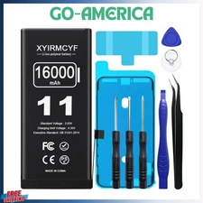 16000mAh Super Capacity Battery Compatible with iPhone 11 0 Cycle Li Polymer