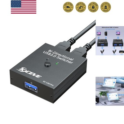 USB 3.0 Switch Selector, Bi-Directional USB Switch 2 in 1 Out / 1 in 2 Out, ....