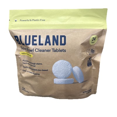 Blueland Toilet Bowl Cleaner Tablets 24 Pack - Lemon Cedar Scent 