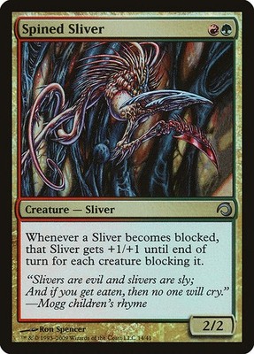 Spined Sliver Premium Deck Series: Slivers Foil for sale online | eBay