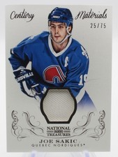 2014 Panini National Treasures Materials Joe Sakic CM-JS 25/75 Patch