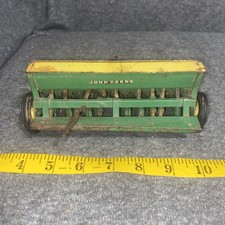 Vintage John Deere Eska Ertl Grain Drill ~ 1/16 Scale ~ 1950s Made in the USA ~