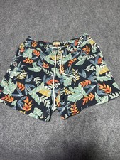 J. Crew Men's Tropical Floral Swim Trunks Size Medium