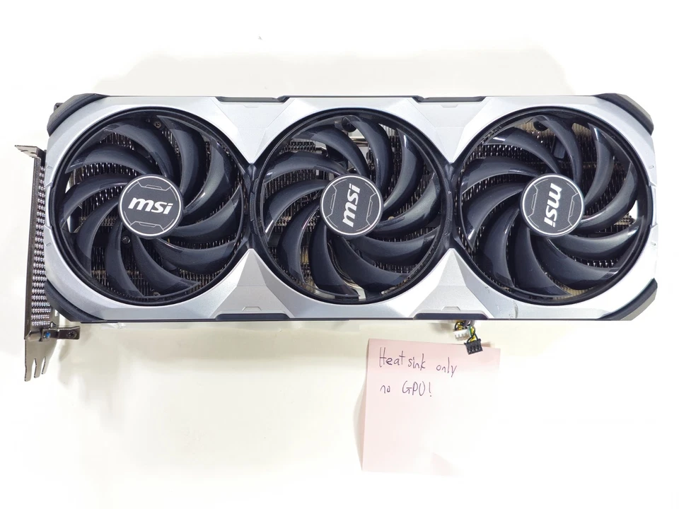 Cooler Radiator Fan and Heatsink for MSI GeForce RTX 4080 VENTUS 3X OC NO GPU - Image 2 of 4
