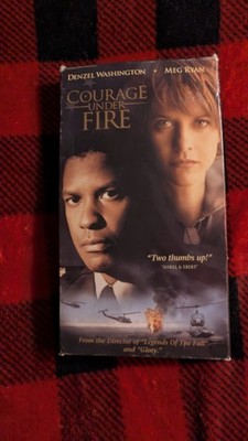 20th Century Fox Courage Under Fire VHS NTSC Drama Washington Ryan