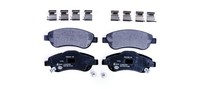 Vorderachse Hella 8DB 355 013-611 Bremsbelagsatz, Scheibenbremse FüR Honda