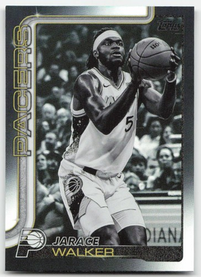 #ad 2025 26 Topps Black Friday #50 Jarace Walker Blackout $1.85