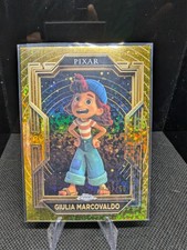 2025 Topps Pixar Gold Mini-Diamond Refractor 7/50 Giulia Marcovaldo #86