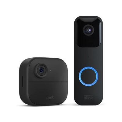Blink Outdoor 1 Kamera System 4. + Sync Modul + Video Türklingel - Komplettset