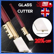 Profi scharfe DIAMANT Spitze Glasschneider Fenster Spiegel Verglasung Schneidwerkzeug