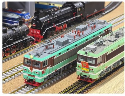 HO Scale Model Train 1435 SS3 Shaoshan San Chengju Guiduan Pioneer ESU Chip