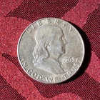 1963 Franklin Half Dollar 50C US Coin - Franklin 50 Cent Piece, Uncertified