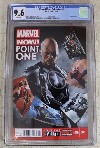 MARVEL NOW! POINT ONE #1 CGC 9.6 (2012) Adi Granov cover (Marvel Comics)!!