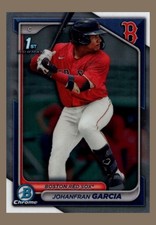 2024 Topps Bowman Chrome #BCP-49 Johanfran Garcia 1st Bowman Chrome