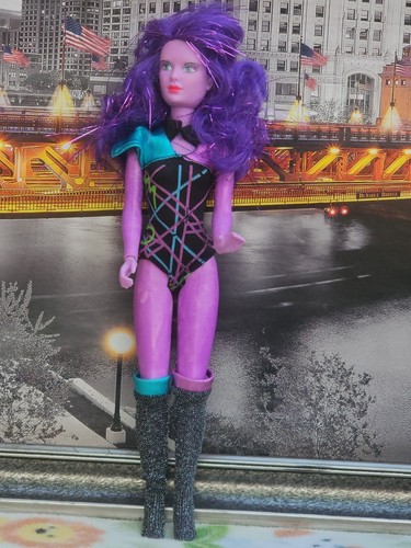 Vintage Original 1985 Hasbro Jem & the Holograms SYNERGY 12” Fashion Doll EUC - Picture 4 of 15