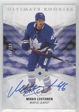 2020 Upper Deck Ultimate Collection Rookies /299 Tier 1 Mikko Lehtonen Auto um0