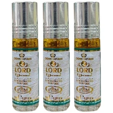 3 Pack LORD Al Rehab Roll On 6mL Each Perfume Oil Concentrated
