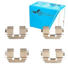 RAP BRAKES MONTAGE-SATZ BREMSBELÄGE ZUBEHÖR VORNE passend für NISSAN MICRA | R-U