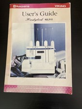 Original Husqvarna Viking Huskylock 905/910 OEM Instruction Manual