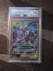 Pokemon 2019 Mewtwo & Mew GX SM191 SM Black Star Promo Holo Full Art PSA 10