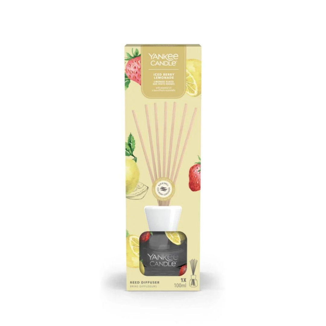 Diffusore A Bastoncini Reed  Iced Berry Lemonade | Yankee Candle