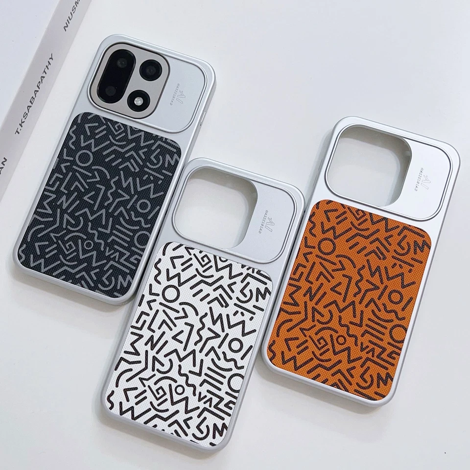 For OnePlus 15, Luxury Graffiti Phone Case Wireless Charging Hard Cover - Image 2 of 4