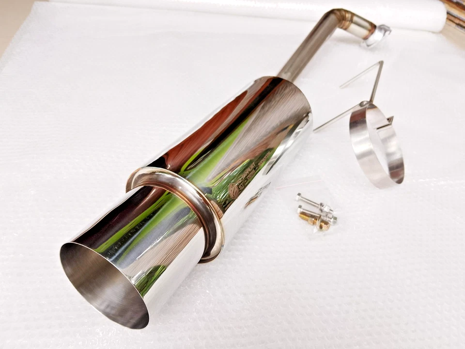 ESCAPE TRASERO EJE 2" PERSONALIZADO HONDA JAZZ/FIT GE 2009-2013 Foto 3 de 4