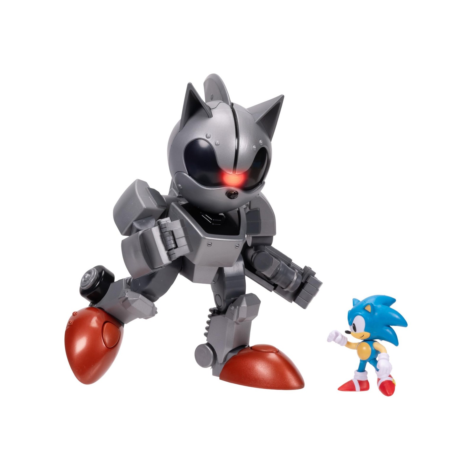 Sonic The Hedgehog Gigantische Mecha Sonic vs Sonic Set Officieel Gelicentieerd 9790₽