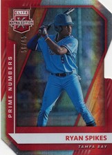 Ryan Spikes 2021 Panini Elite Extra Edition Prime Numbers A Die-Cut 58/85