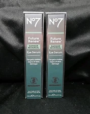 Pack of 2  No7 Future Renew Damage Reversal Eye Serum 0.5 oz 15ml Each